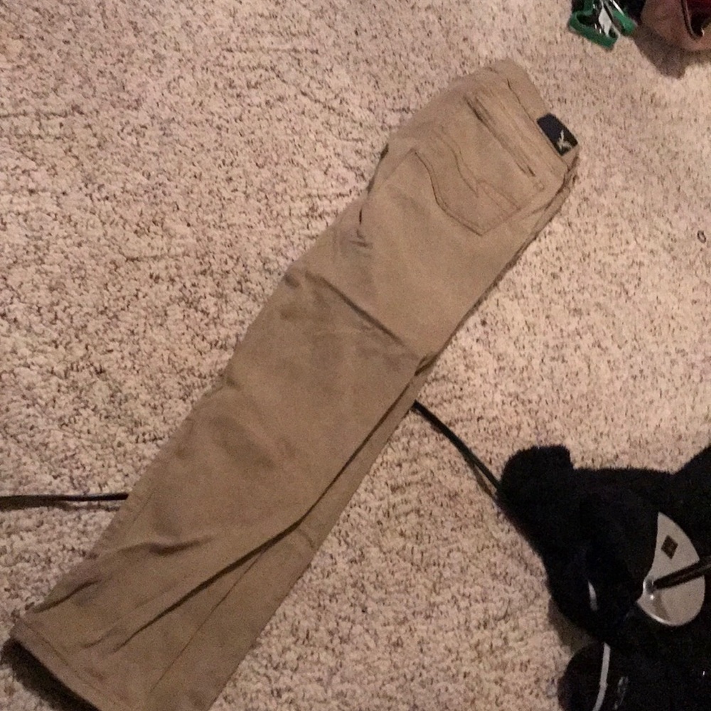 khaki jeans